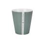 Preview: HAPPY MUG COLOURFUL HEART DUSTY GREEN